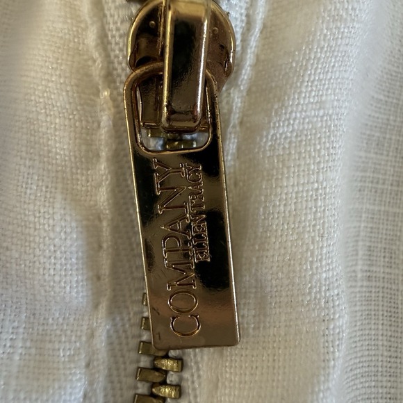 Ellen Tracy womens shirt size XXL 100% linen roll-tab sleeve popover beach - Picture 9 of 13